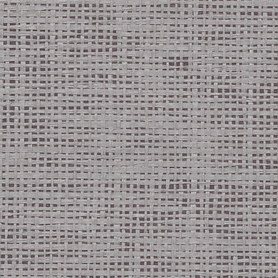 product image of Grasscloth Open Weave Texture Wallpaper in Eggplant/Silver 57