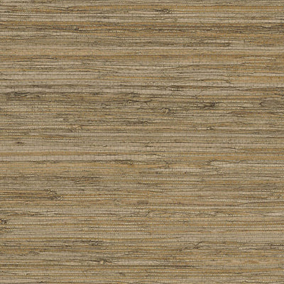 product image of Grasscloth Woven Exotic Wallpaper in Brown/Tan 574