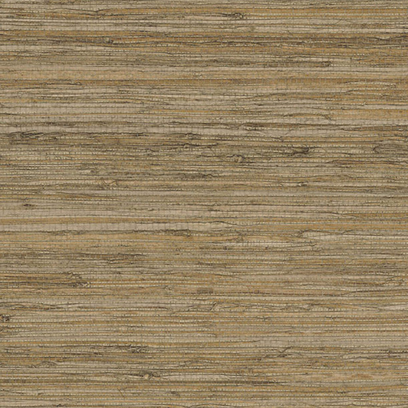 media image for Grasscloth Woven Exotic Wallpaper in Brown/Tan 229