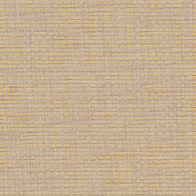 product image of Grasscloth Woven Natural Basketweave Wallpaper in Natural/Gold 527