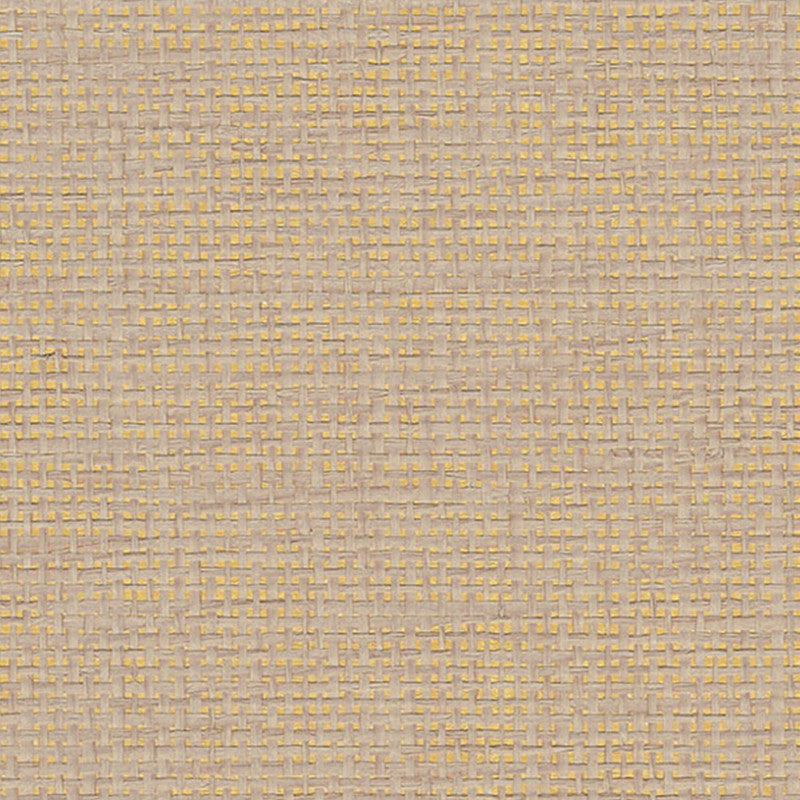 media image for Grasscloth Woven Natural Basketweave Wallpaper in Natural/Gold 232