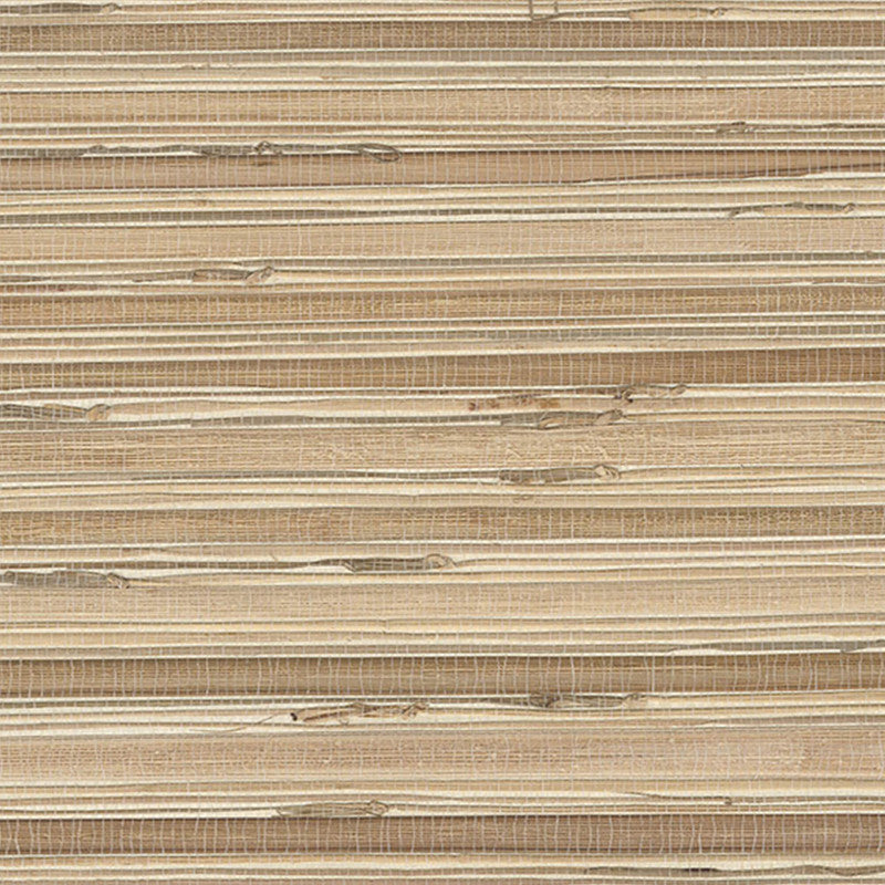 media image for Grasscloth Rustic Stripe Texture Wallpaper in Beige/Tan 223