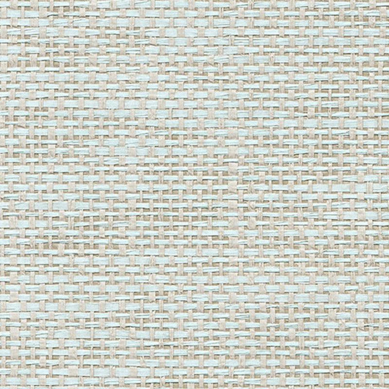 media image for Sample Grasscloth Open Weave Woven Wallpaper in Blue/Grey 259