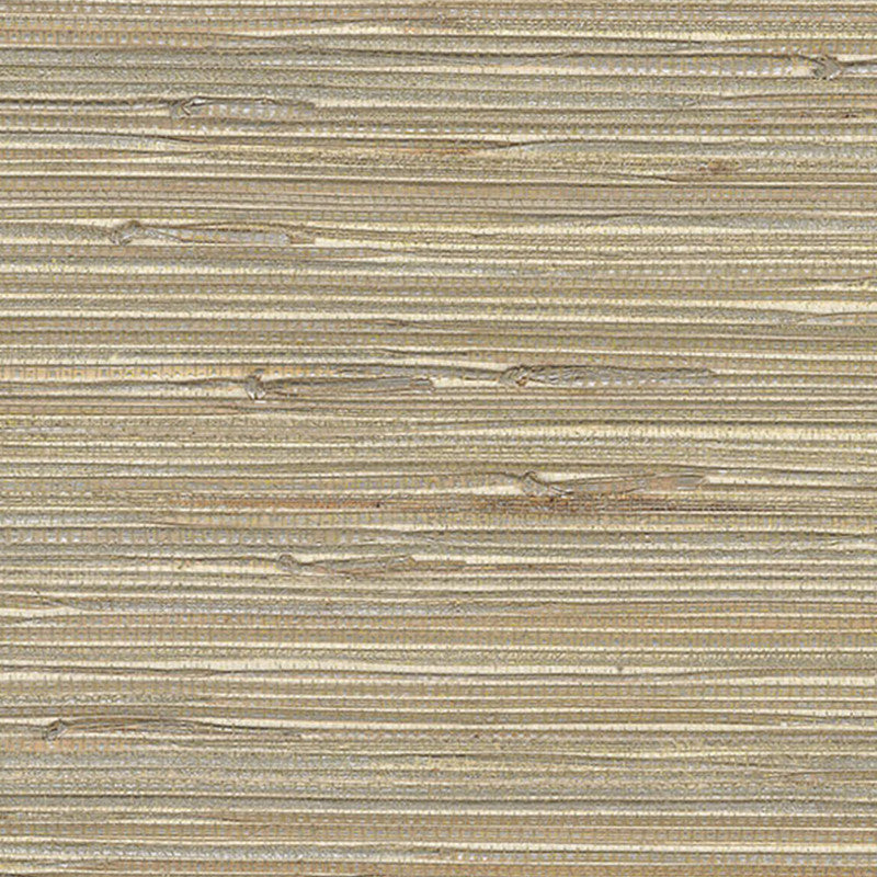 media image for Grasscloth Exotic Grasses Glazed Wallpaper in Olive Green/Gold 281