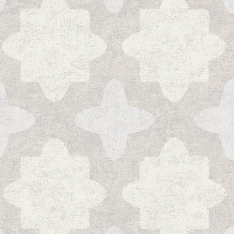 media image for Geo Print Contrast Wallpaper in Grey 266