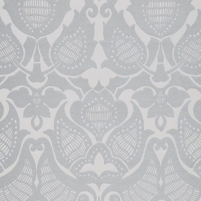 media image for Medallion Oversized Wallpaper in Buttercream 265