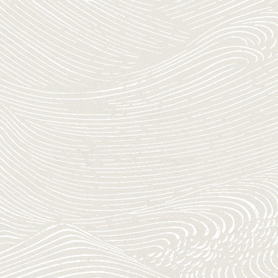 product image for Wave Modern Wallpaper in Cream 88