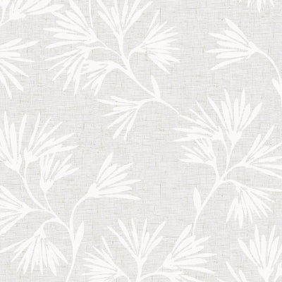 product image of Floral Monochromatic Wallpaper in Cream 551