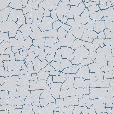 product image for Craquelure Weathered Wallpaper in Soft Blue 56