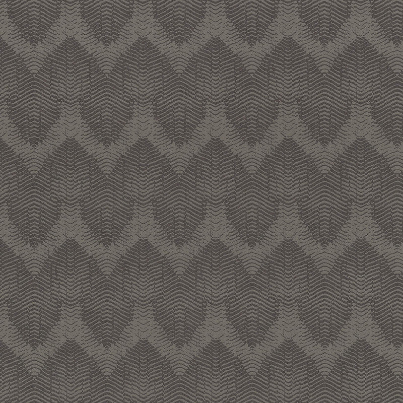 media image for Flamestitch Retro-Chic Wallpaper in Light Brown 213