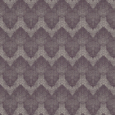 product image of Flamestitch Retro-Chic Wallpaper in Light Lilac 576