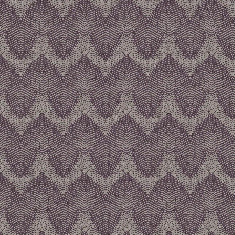 media image for Flamestitch Retro-Chic Wallpaper in Light Lilac 285