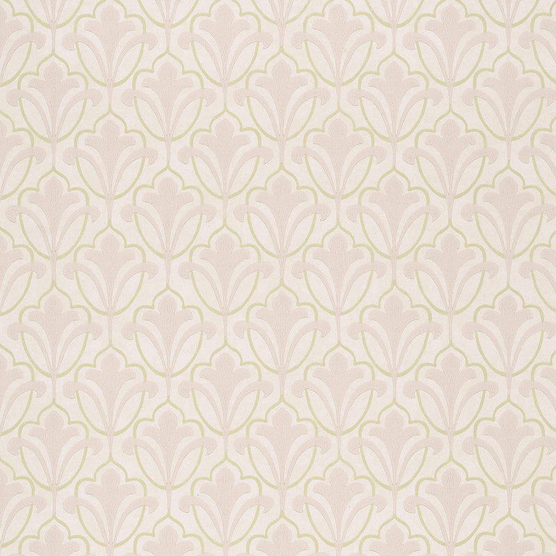 media image for Ornamental Floral Wallpaper in Blush 273