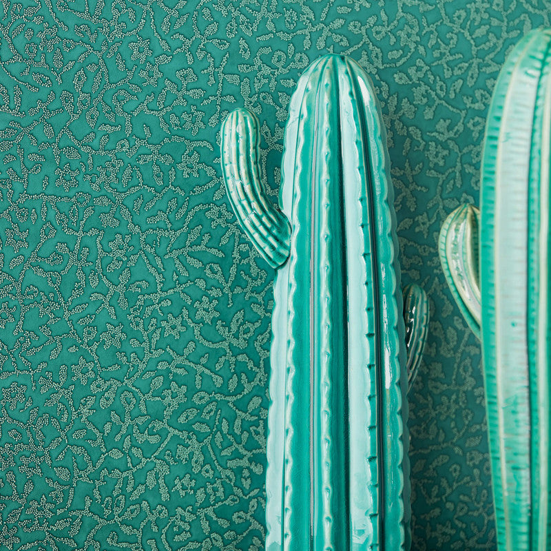 media image for Dots Tiny Textural Ditsy Wallpaper in Emerald 223