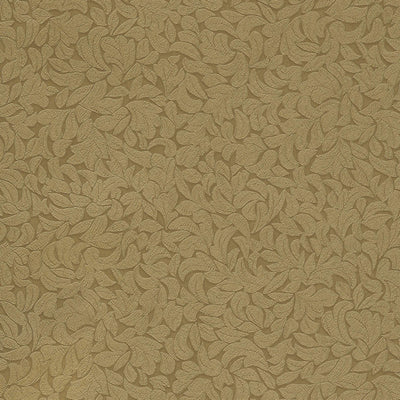 product image of Leaf Embossed Wallpaper in Brass Gold 587