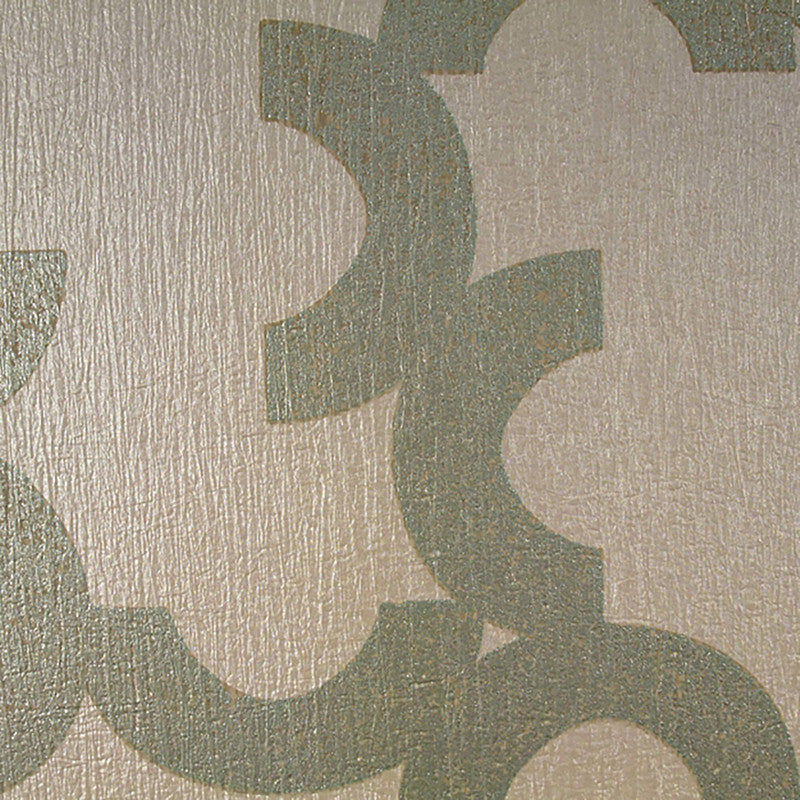 media image for Modern Textural Abstract Wallpaper in Cream/Teal 267