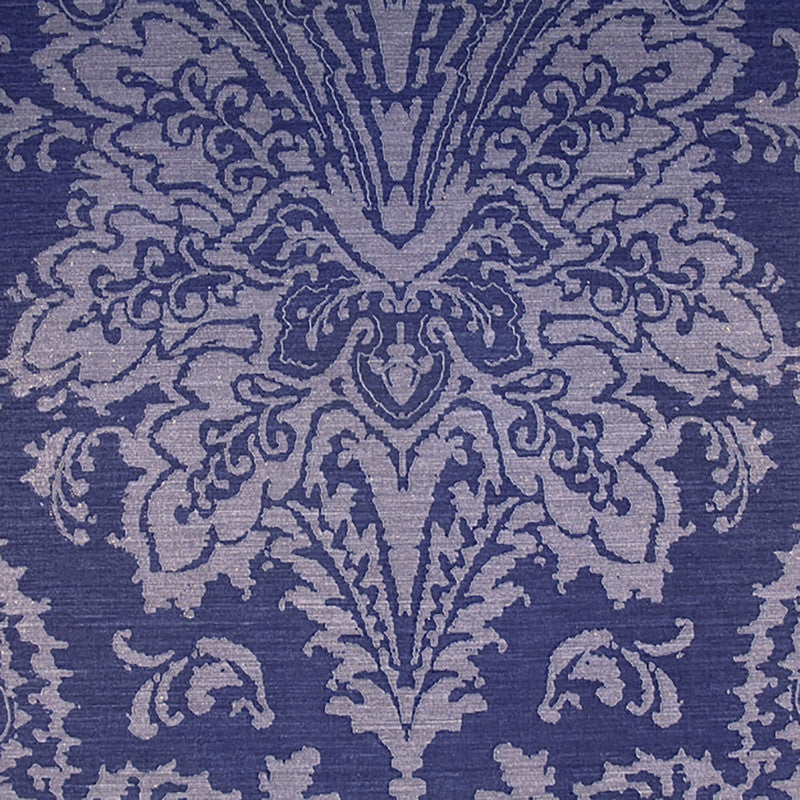 media image for Damask Exquisite Wallpaper in Indigo 29