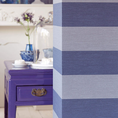 product image for Stripe Large-Scale Classic Wallpaper in Lavender/Indigo 95