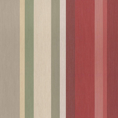 product image for Stripe Varied Wallpaper in Red/Gold 23