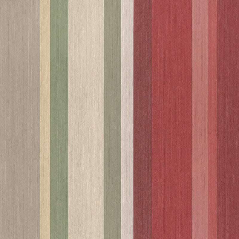 media image for Stripe Varied Wallpaper in Red/Gold 225