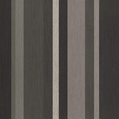 product image of Stripe Varied Wallpaper in Black/Grey 541