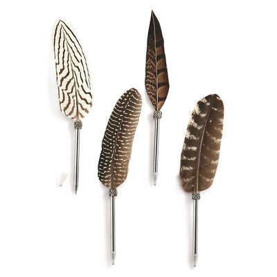 product image for vintage feather pen in gift box in various designs 1 25