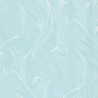 product image of Watercolor Effect Vertical Stripe Wallpaper in Blue/Cream 569