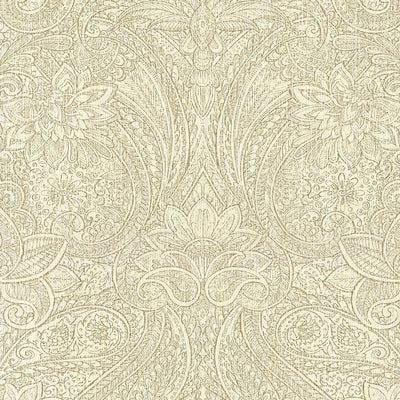 product image for Floral Paisley Wallpaper in Cream 28