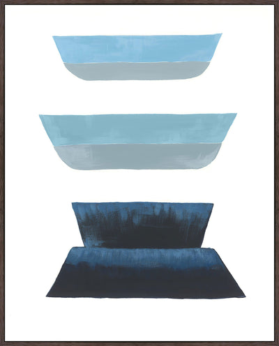 product image for Blue Shape III by Leftbank Art 51