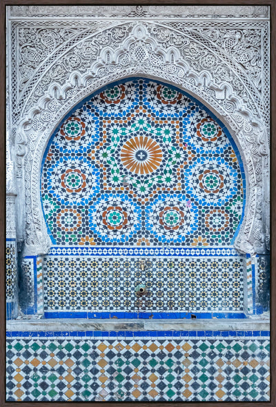 product image of Fes Blue Tiled Entrance by Leftbank Art 583