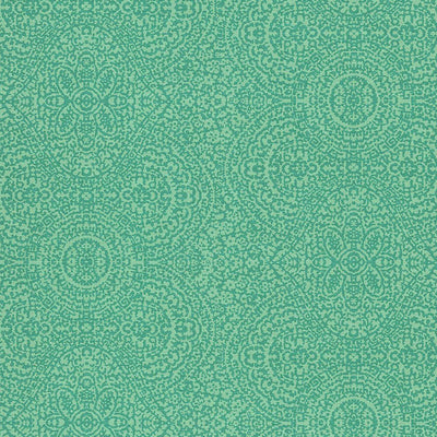 product image of Floral Medallion Wallpaper in Emerald Green 569