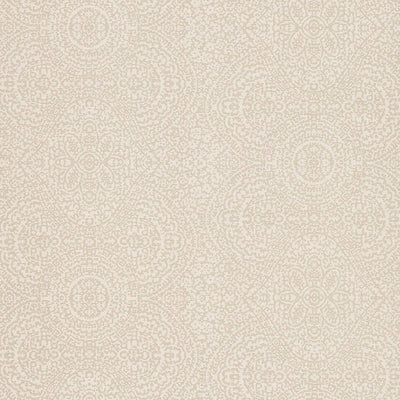 product image of Floral Medallion Wallpaper in Soft Cream/Grey 557