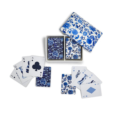 product image of chinoiserie playing cards with ceramic storage box 1 563
