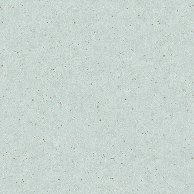 product image of Plain Textured Speckled Wallpaper in Spa Blue/Gold 523