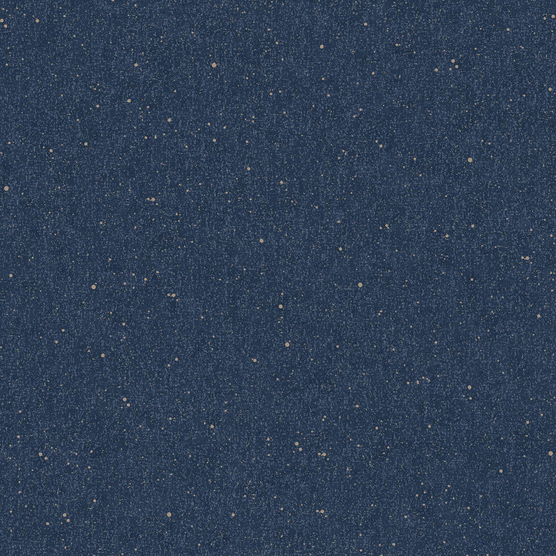 media image for Plain Textured Speckled Wallpaper in Navy/Gold 274