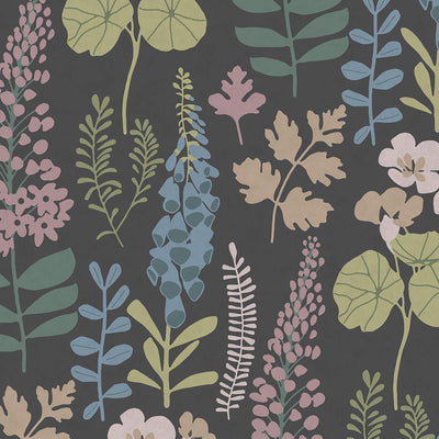 product image for Botanical Tropical Flair Wallpaper in Multi Mocha 53