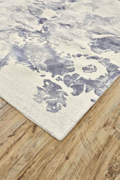 product image for Marengo Hand Tufted Blue and Ivory Rug by BD Fine Corner Image 1 83