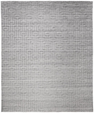 product image of Savona Hand Woven Light Silver Gray Rug by BD Fine Flatshot Image 1 571