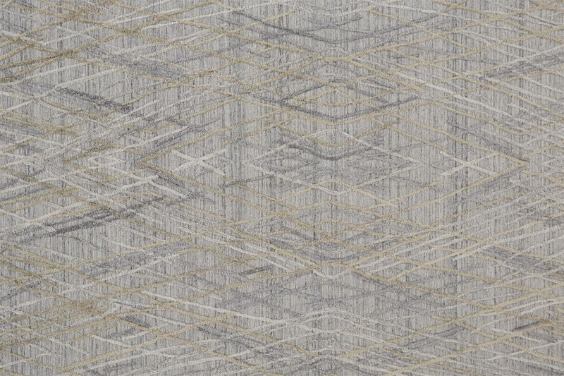 media image for Huntley Hand Woven Gray and Taupe Rug by BD Fine Texture Image 1 295