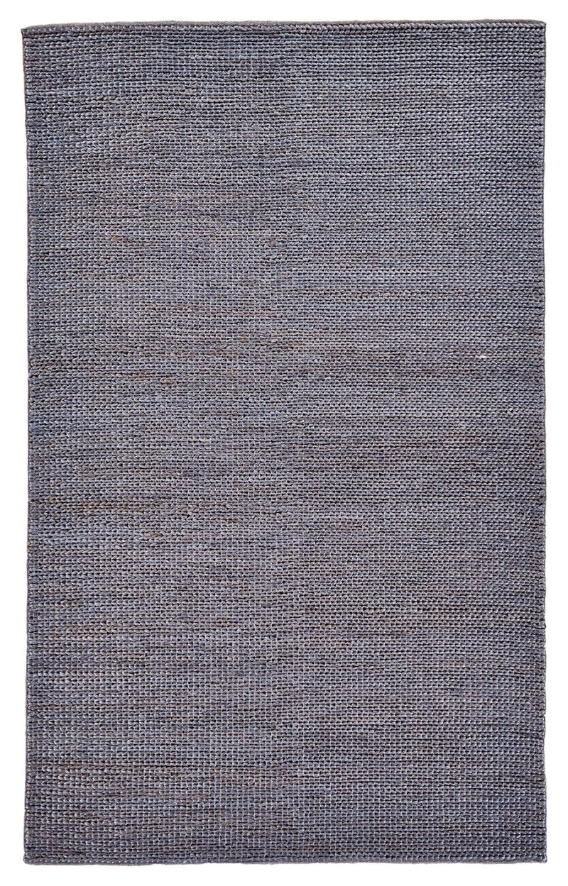 media image for Lorne Hand Woven Dark Navy Blue Rug by BD Fine Flatshot Image 1 299