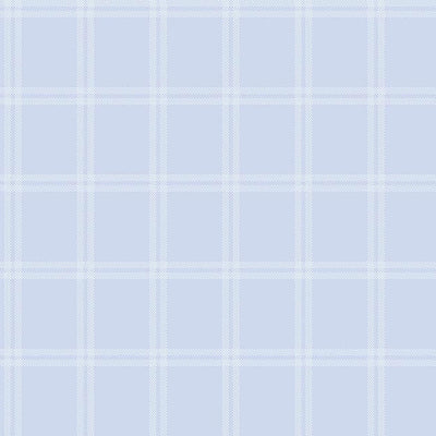 product image of Plaid Tone on Tone Wallpaper in Blue 528