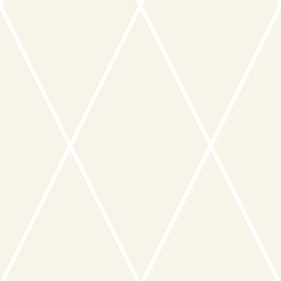 product image of Geometric Diamond Wallpaper in Cream 560