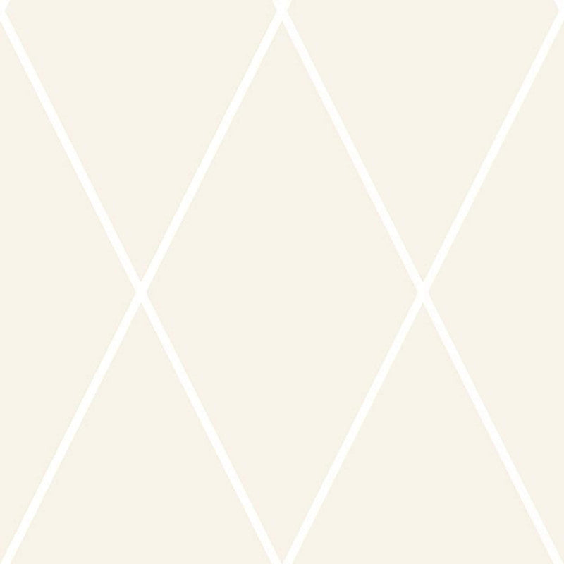 media image for Geometric Diamond Wallpaper in Cream 242