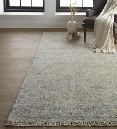 product image for Ramey Hand Woven Blue and Gray Rug by BD Fine Roomscene Image 1 8