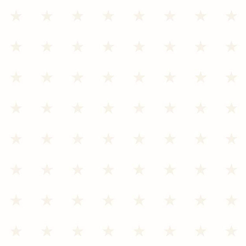 media image for Star Motif Small Wallpaper in Cream/Ivory 231