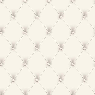 product image of Tufted Diamond Wallpaper in Cream 590