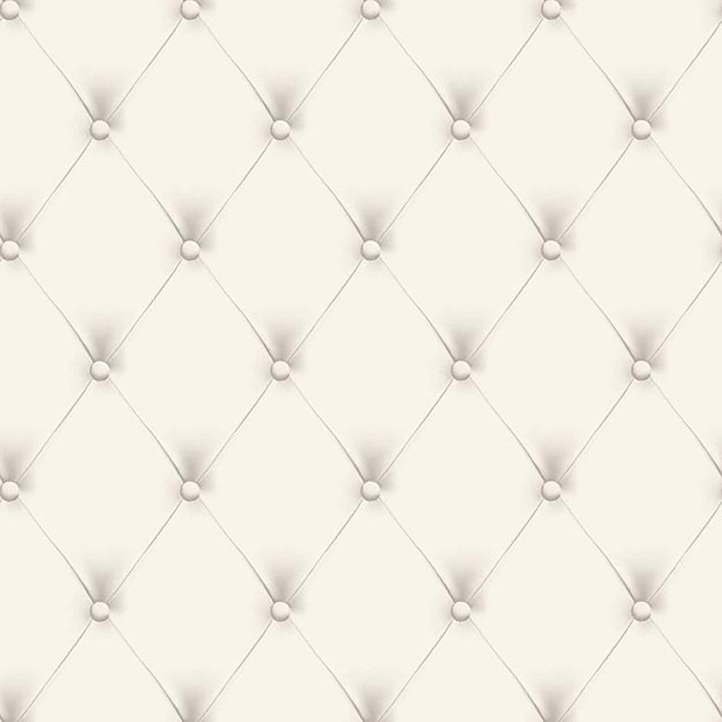 media image for Tufted Diamond Wallpaper in Cream 243