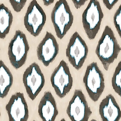 product image for Ogee Contemporary Wallpaper in Brown/Ivory 21