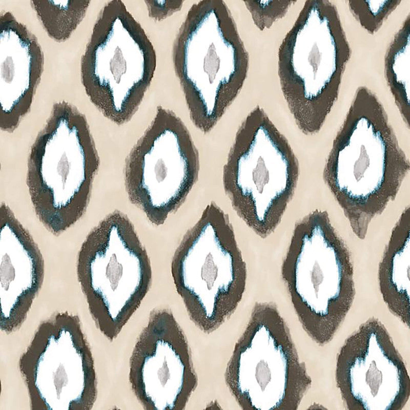 media image for Ogee Contemporary Wallpaper in Brown/Ivory 218