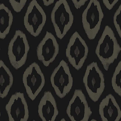 product image of Ogee Contemporary Wallpaper in Black/Gold 512